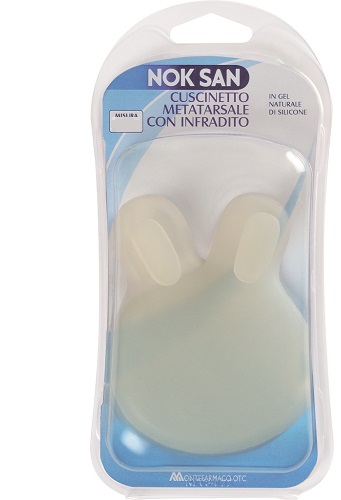 NOK SAN GEL CUSCINETTO METATARSALE CON INFRADITO S/M - Farmacia Dott. Pasquale Russo