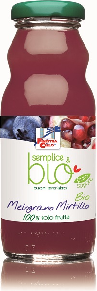 FSC SEMPLICE&BIO MELA MELOGRANO MIRTILLO BIO SENZA ZUCCHERI AGGIUNTI 200 ML - Farmacia Dott. Pasquale Russo