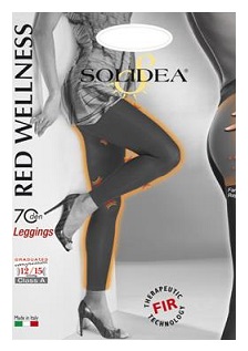RED WELLNESS 70 LEGGINS NERO 5XXXL - Farmacia Dott. Pasquale Russo