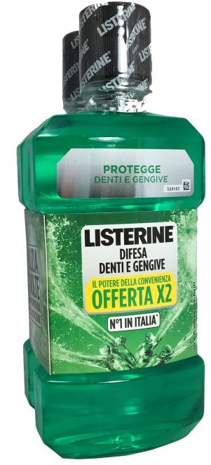 LISTERINE DIFESA DENTI E GENGIVE BUNDLE 2 X 500 ML - Farmacia Dott. Pasquale Russo