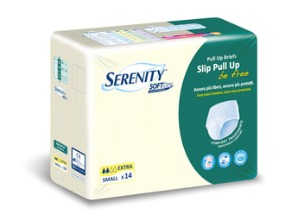 PANNOLONE A MUTANDINA SERENITY PULL UP BE FREE SD EXTRA SMALL 14 PEZZI - Farmacia Dott. Pasquale Russo