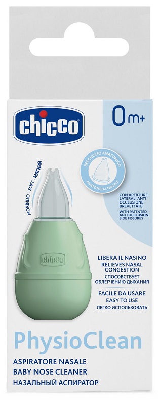 ASPIRATORE NASALE PHYSIOCLEAN CHICCO - Farmacia Dott. Pasquale Russo