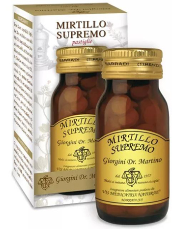 MIRTILLO SUPREMO 80 PASTIGLIE - Farmacia Dott. Pasquale Russo