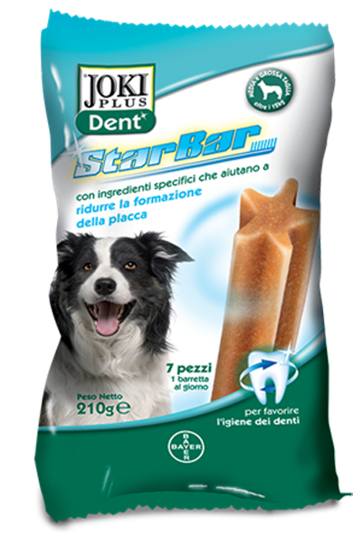 JOKI DENT CLASSIC SACCHETTO 210 G PER CANI DI TAGLIA MEDIA DA 12 A 25 KG - Farmacia Dott. Pasquale Russo