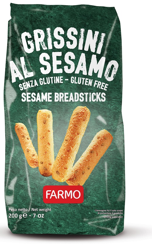 FARMO GRISSINI AL SESAMO 200 G - Farmacia Dott. Pasquale Russo