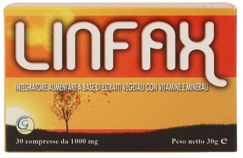 LINFAX 30 COMPRESSE ASTUCCIO 30 G - Farmacia Dott. Pasquale Russo