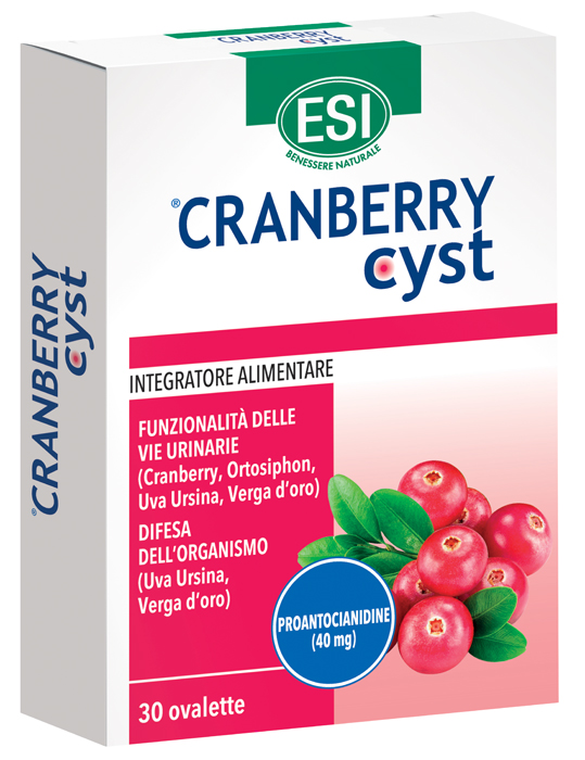 ESI CRANBERRY CYST 30 OVALETTE - Farmacia Dott. Pasquale Russo