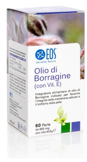 EOS OLIO BORRAGINE 60 PERLE 690MG - Farmacia Dott. Pasquale Russo