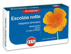 ESCOLZIA NOTTE 60 COMPRESSE - Farmacia Dott. Pasquale Russo