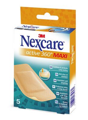CEROTTO NEXCARE ACTIVE 360 GRADI 5 PEZZI - Farmacia Dott. Pasquale Russo