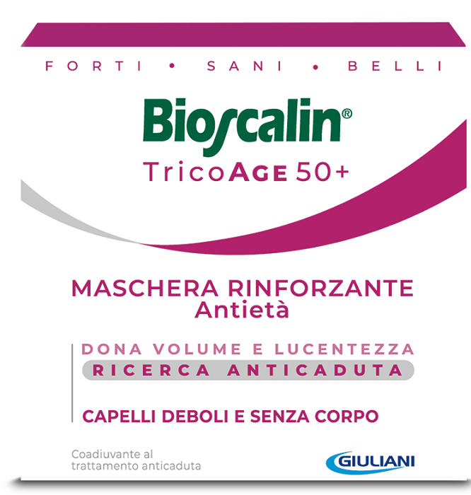 BIOSCALIN TRICOAGE MASCHERA RINFORZANTE ANTIETA' 200 ML - Farmacia Dott. Pasquale Russo