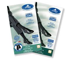 CALZA UOMO COTONE 70 DENARI  MEDIA BLU - Farmacia Dott. Pasquale Russo