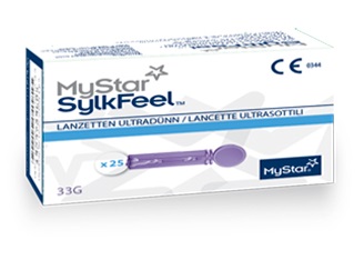 LANCETTE PUNGIDITO MYSTAR SYLKFEEL LANCETS 33 GAUGE 50 PEZZI - Farmacia Dott. Pasquale Russo