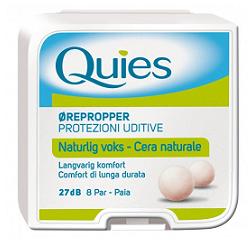 TAPPO AURICOLARE QUIES CERA 8 PAIA - Farmacia Dott. Pasquale Russo