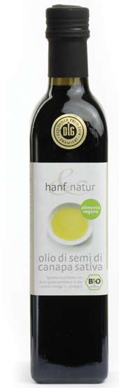 HANF&NATUR CANAPA OLIO DI SEMI BIO 500 ML - Farmacia Dott. Pasquale Russo