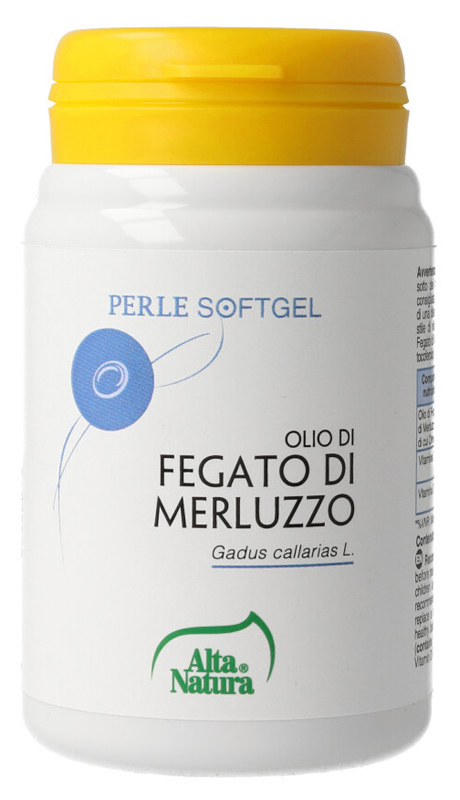 FEGATO DI MERLUZZO 100 PERLE PILLOLIERA 40 G - Farmacia Dott. Pasquale Russo