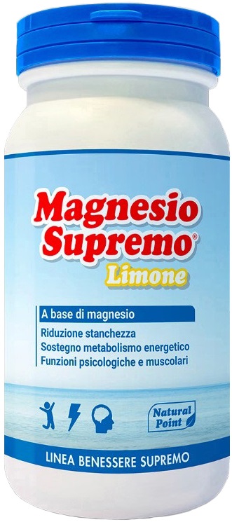 MAGNESIO SUPREMO LIMONE POLVERE 150 G - Farmacia Dott. Pasquale Russo