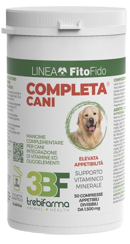 COMPLETA CANI 50 COMPRESSE BARATTOLO 75 G - Farmacia Dott. Pasquale Russo