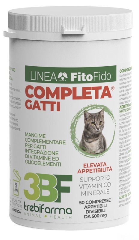 COMPLETA GATTI 50 COMPRESSE BARATTOLO 25 G - Farmacia Dott. Pasquale Russo