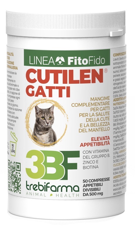 CUTILEN GATTI 50 COMPRESSE BARATTOLO 25 G - Farmacia Dott. Pasquale Russo