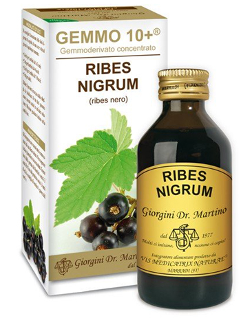GEMMO 10+ RIBES NERO 100 ML LIQUIDO ANALCOLICO - Farmacia Dott. Pasquale Russo