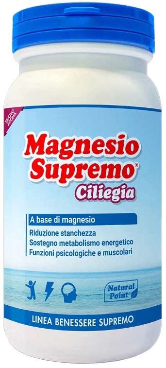 MAGNESIO SUPREMO CILIEGIA POLVERE 150 G - Farmacia Dott. Pasquale Russo