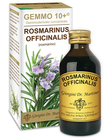 GEMMO 10+ ROSMARINO LIQUIDO ANALCOLICO 100 ML - Farmacia Dott. Pasquale Russo