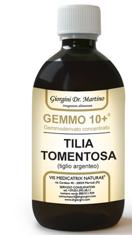 GEMMO 10+ TIGLIO ARGENTEO LIQUIDO ANALCOLICO 500 ML - Farmacia Dott. Pasquale Russo