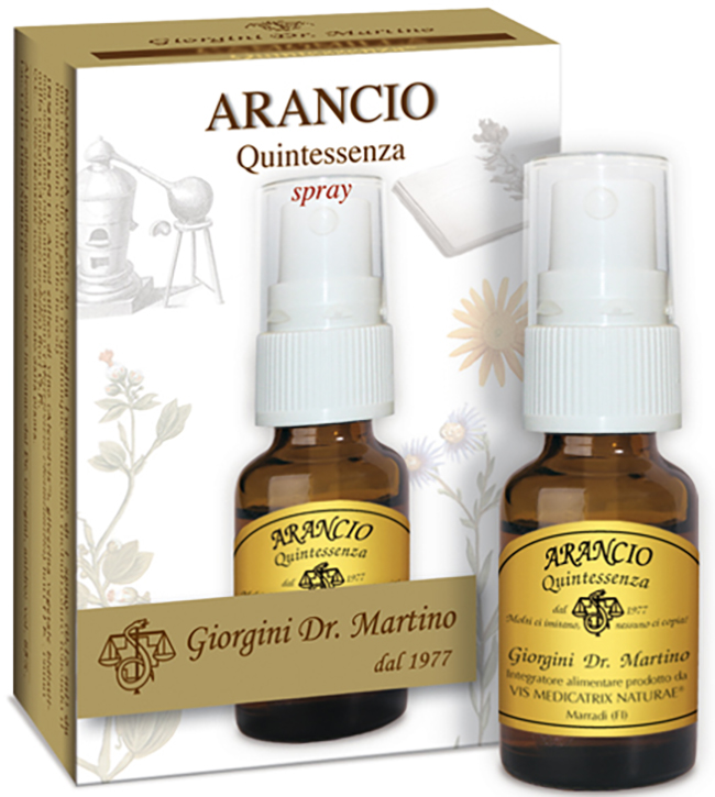 ARANCIO QUINTESSENZA SPRAY 15 ML - Farmacia Dott. Pasquale Russo