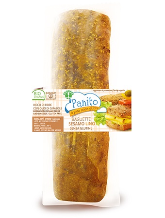 PANITO BAGUETTE CON SEMI DI SESAMO E LINO 180 G - Farmacia Dott. Pasquale Russo