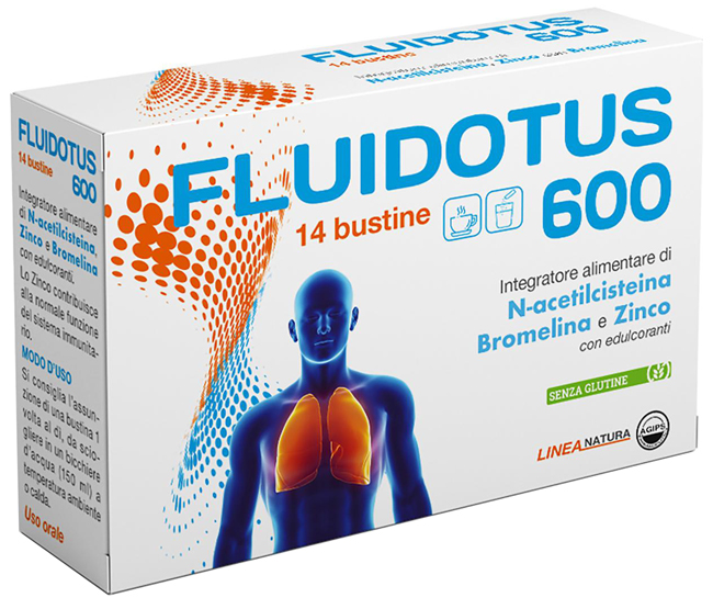 FLUIDOTUS 600 14 BUSTINE - Farmacia Dott. Pasquale Russo