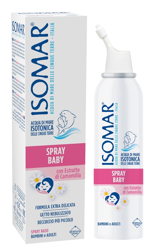 ISOMAR SPRAY BABY CON CAMOMILLA 100 ML - Farmacia Dott. Pasquale Russo