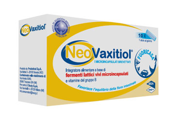 NEOVAXITIOL 10 STICK OROSOLUBILI DA 1,5 G - Farmacia Dott. Pasquale Russo