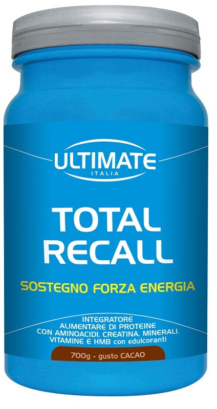ULTIMATE TOTAL RECALL CACAO 700 G - Farmacia Dott. Pasquale Russo