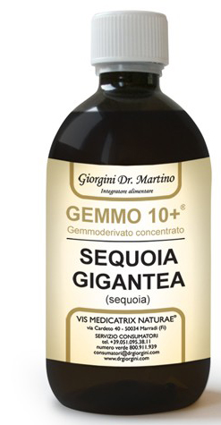 GEMMO 10+ SEQUOIA 500 ML LIQUIDO ANALCOLICO - Farmacia Dott. Pasquale Russo