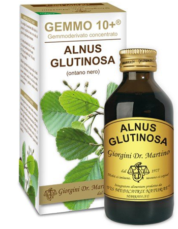 GEMMO 10+ ONTANO NERO 100 ML LIQUIDO ANALCOLICO - Farmacia Dott. Pasquale Russo