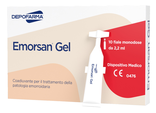 EMORSAN GEL 10 FIALE MONODOSE DA 2,2 ML - Farmacia Dott. Pasquale Russo