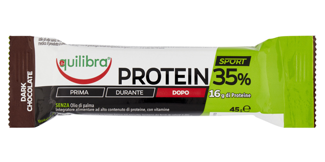 PROTEIN 35% BARRETTA DARK CHOCOLATE 45 G - Farmacia Dott. Pasquale Russo