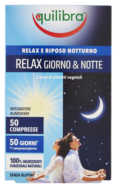 RELAX GIORNO & NOTTE 50 COMPRESSE - Farmacia Dott. Pasquale Russo