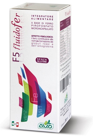 F5 FLUIDOFER LIQUIDO BOCCETTA 200 ML - Farmacia Dott. Pasquale Russo