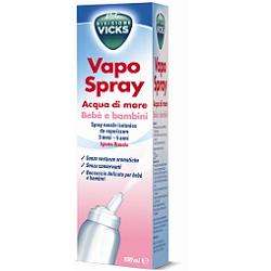 VICKS VAPOSPRAY ACQUA DI MARE BEBE' BAMBINI ISOTONICO 100 ML - Farmacia Dott. Pasquale Russo
