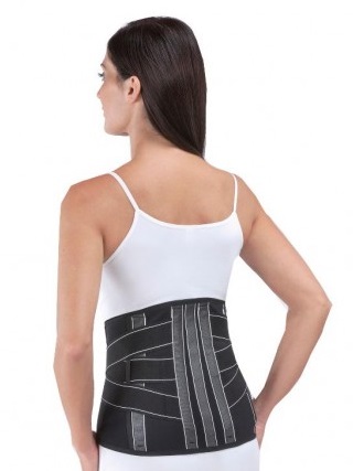 IN-CROSS CORSETTO ELASTICO NERO LARGE - Farmacia Dott. Pasquale Russo