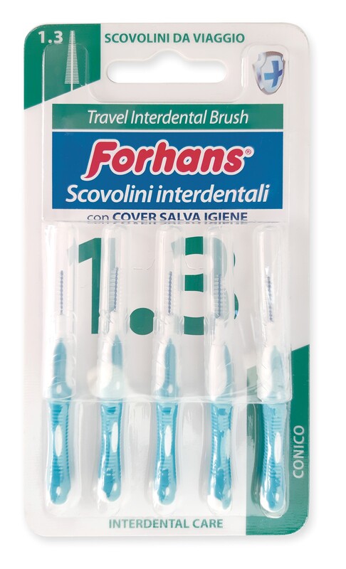 FORHANS TRAVEL INTERDENTAL BRUSH 1,3 - Farmacia Dott. Pasquale Russo