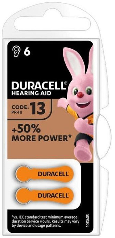 DURACELL EASY TAB 13 ARANCIO BATTERIA PER APPARECCHIO ACUSTICO - Farmacia Dott. Pasquale Russo