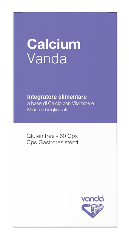 CALCIUM VANDA 60 CAPSULE FLACONE 42,8 G - Farmacia Dott. Pasquale Russo