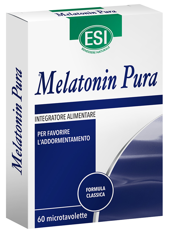 ESI MELATONIN PURA 60 MICROTAVOLETTE - Farmacia Dott. Pasquale Russo