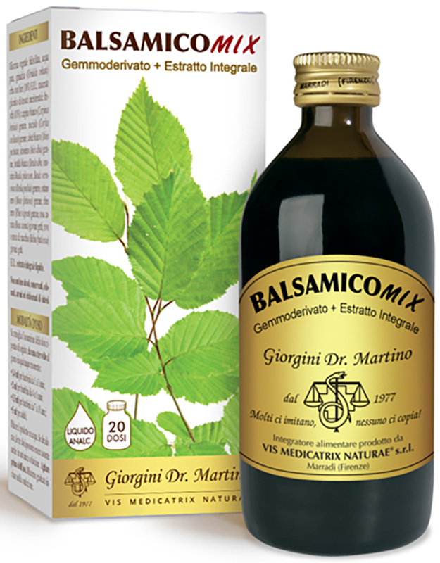 BALSAMICOMIX LIQUIDO ANALCOLICO 200 ML 40 DOSI - Farmacia Dott. Pasquale Russo