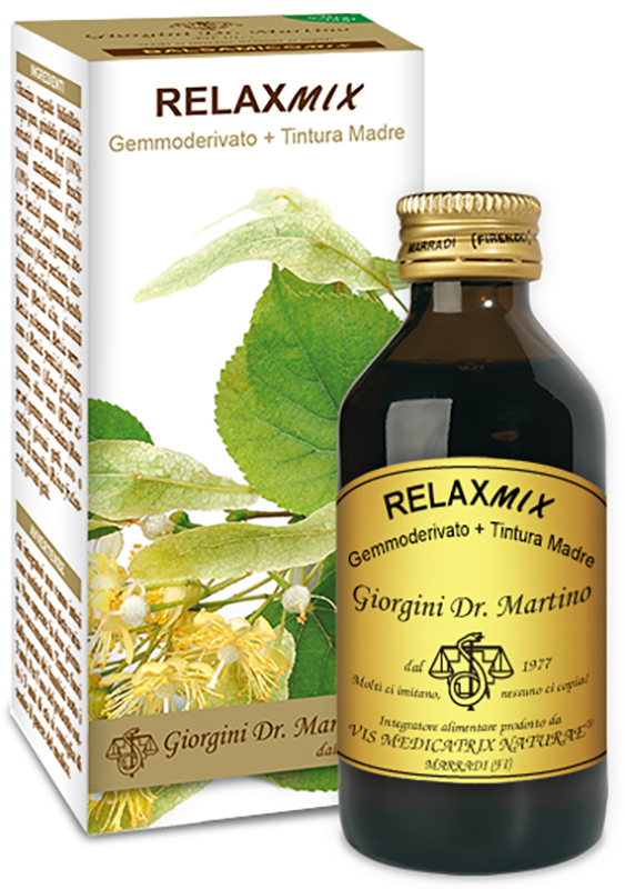 RELAXMIX GEMMODERVATO + TINTURA MADRE SENZA ALCCOL 100 ML - Farmacia Dott. Pasquale Russo