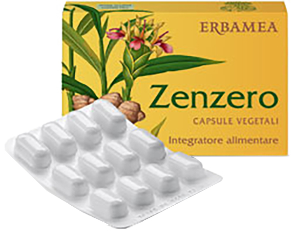 ERBAMEA ZENZERO 24 CAPSULE VEGETALI - Farmacia Dott. Pasquale Russo