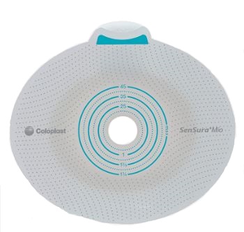 PLACCA PER UROSTOMIA COLOSTOMIA ILEOSTOMIA SENSURA MIO CLICK SISTEMA A DUE PEZZI FLANGIA 70 MM FORO RITAGLIABILE 10-65 MM 5 PEZZI - Farmacia Dott. Pasquale Russo